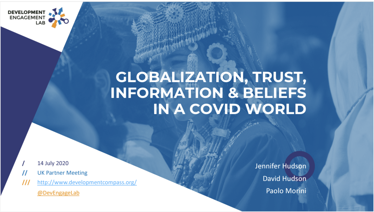 British perceptions of globalization trust information beliefs in the covid 19 era