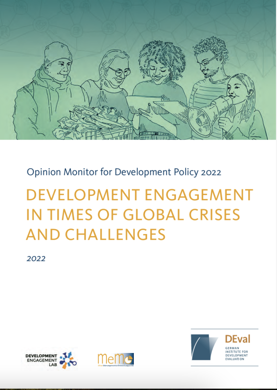 Opinion monitor for development policy 2022 development engagement in germany in times of global crises challenges