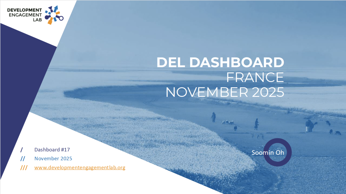 France dashboard november 2025